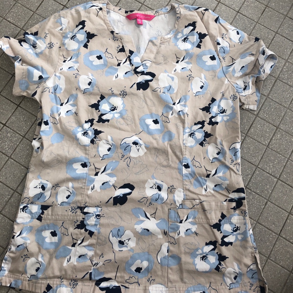 Beyond scrubs scrub top